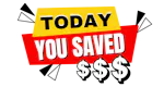 today you saved