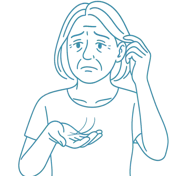 Women with thinning, shedding, or fragile hair
