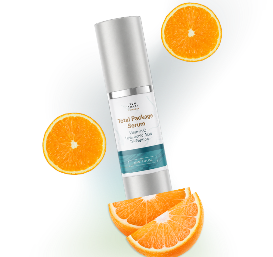 total package serum with oranges