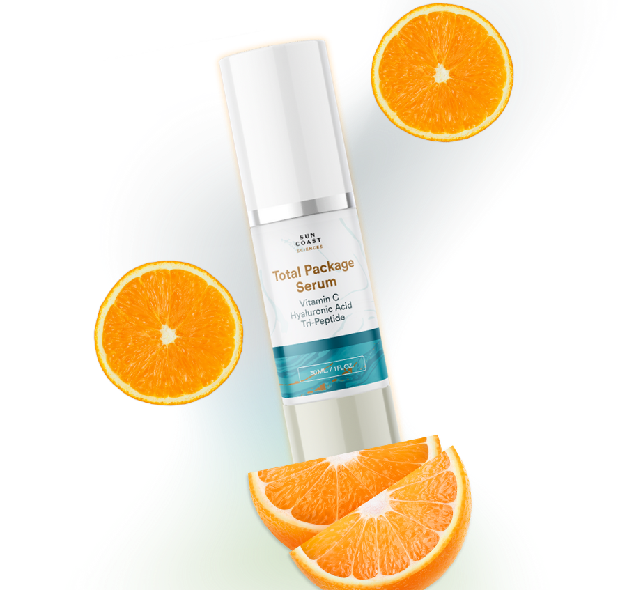 total package serum with oranges