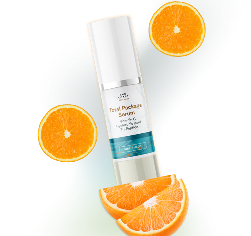 total package serum with oranges